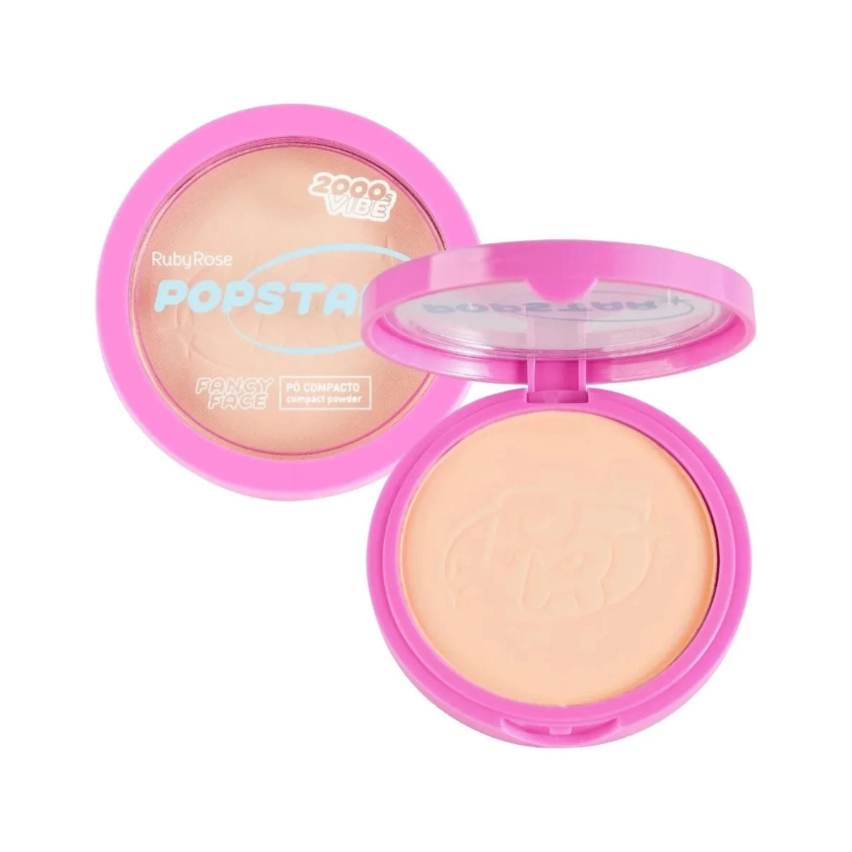 PÓ COMPACTO FACIAL FANCY FACE POPSTAR RUBY ROSE P20 PÓ COMPACTO FACIAL FANCY FACE POPSTAR RUBY ROSE P20