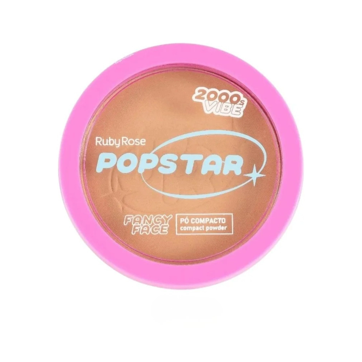 PÓ COMPACTO FACIAL FANCY FACE POPSTAR RUBY ROSE P40 PÓ COMPACTO FACIAL FANCY FACE POPSTAR RUBY ROSE P40