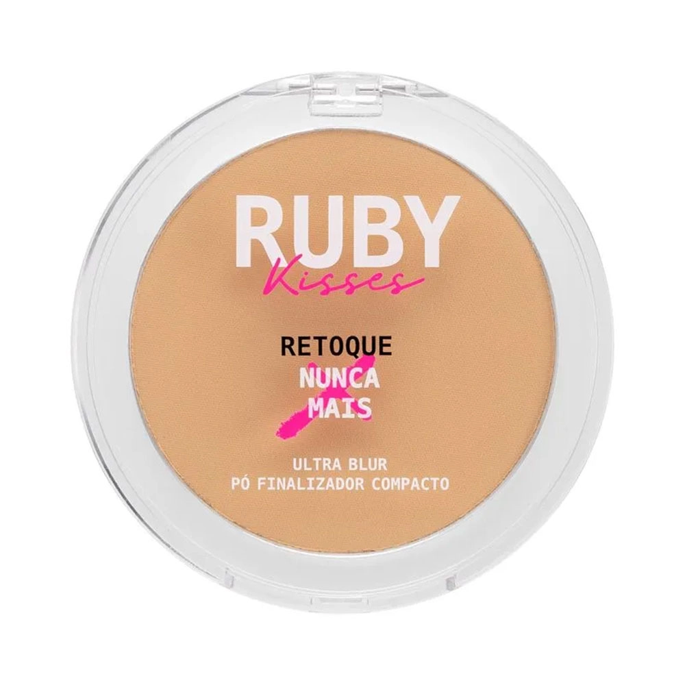 PÓ FINALIZADOR COMPACTO ULTRA BLUR RUBY KISSES MEDIUM RETOQUE NUNCA MAIS PÓ FINALIZADOR COMPACTO ULTRA BLUR RUBY KISSES MEDIUM RETOQUE NUNCA MAIS