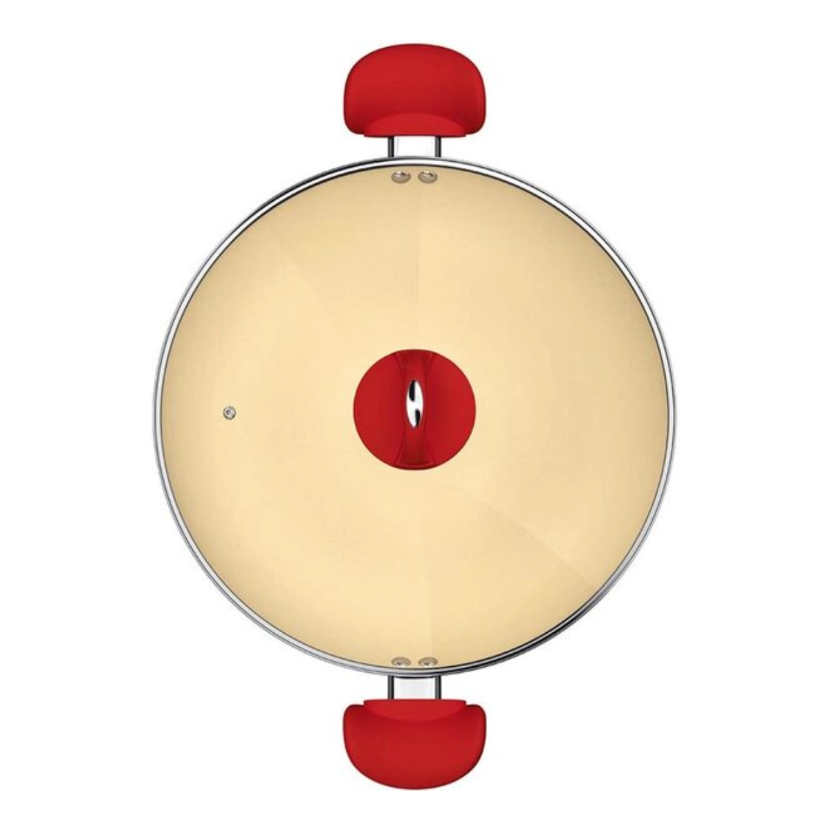 PANELA ANTIADERENTE COM ALÇAS WOK INTENSE 32CM EURO HOME VERMELHO