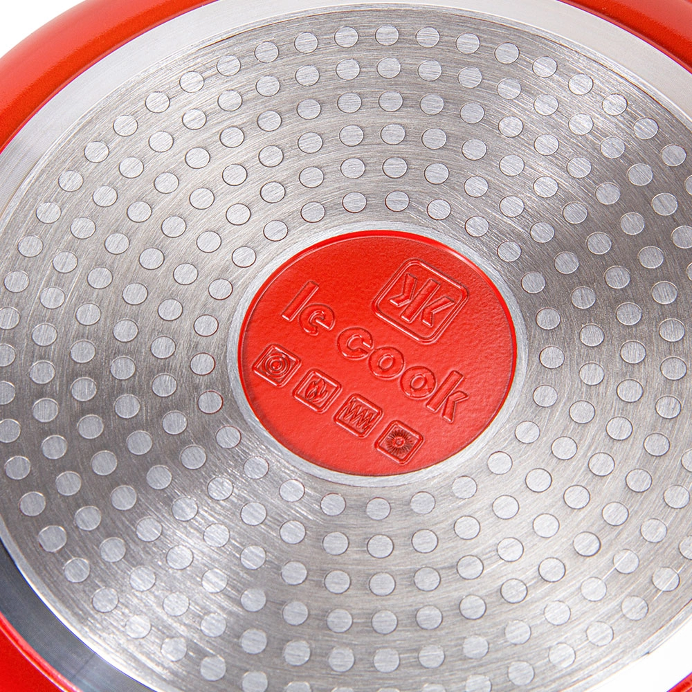 PANELA CAÇAROLA REVESTIMENTO CERÂMICO LE COOK LARANJA 32 CM