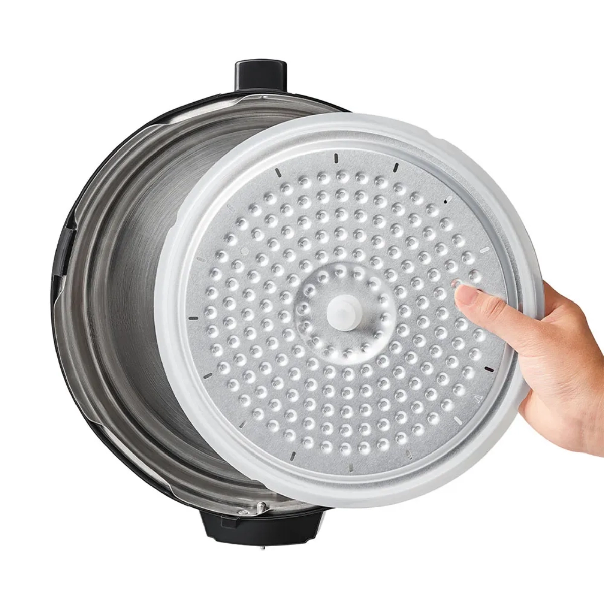 PANELA DE PRESSAO ELETRICA 6 LITROS PRATA 1000W 127V GAABOR