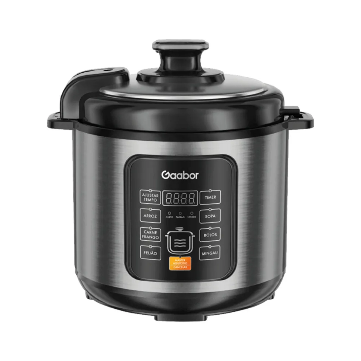 PANELA DE PRESSAO ELETRICA 6 LITROS PRATA 1000W 127V GAABOR