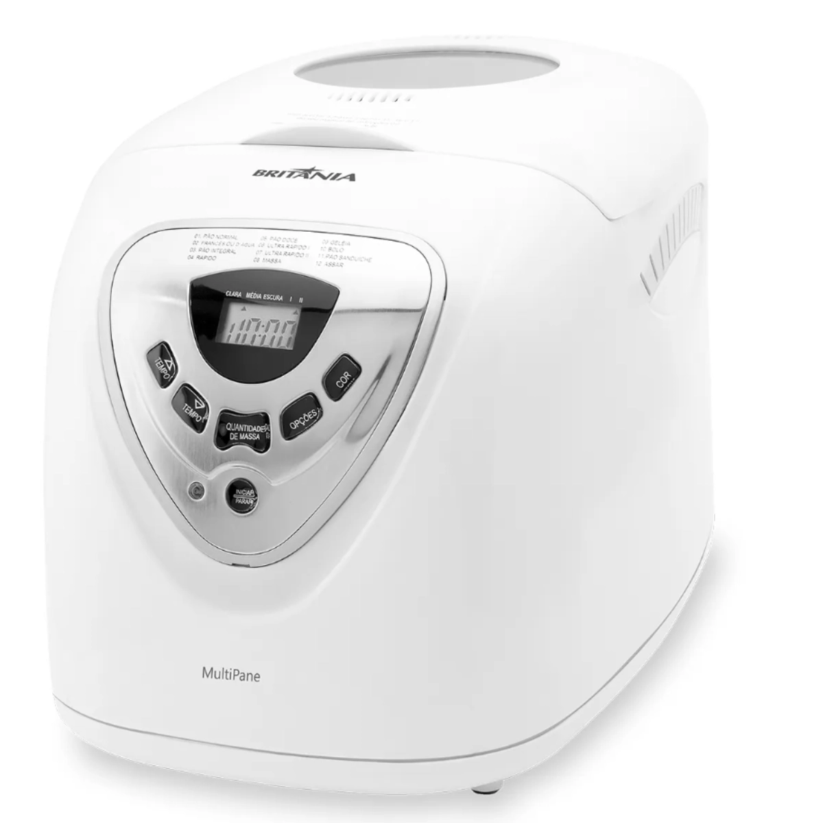 Panificadora Britânia Multipane Automática 220V Branca