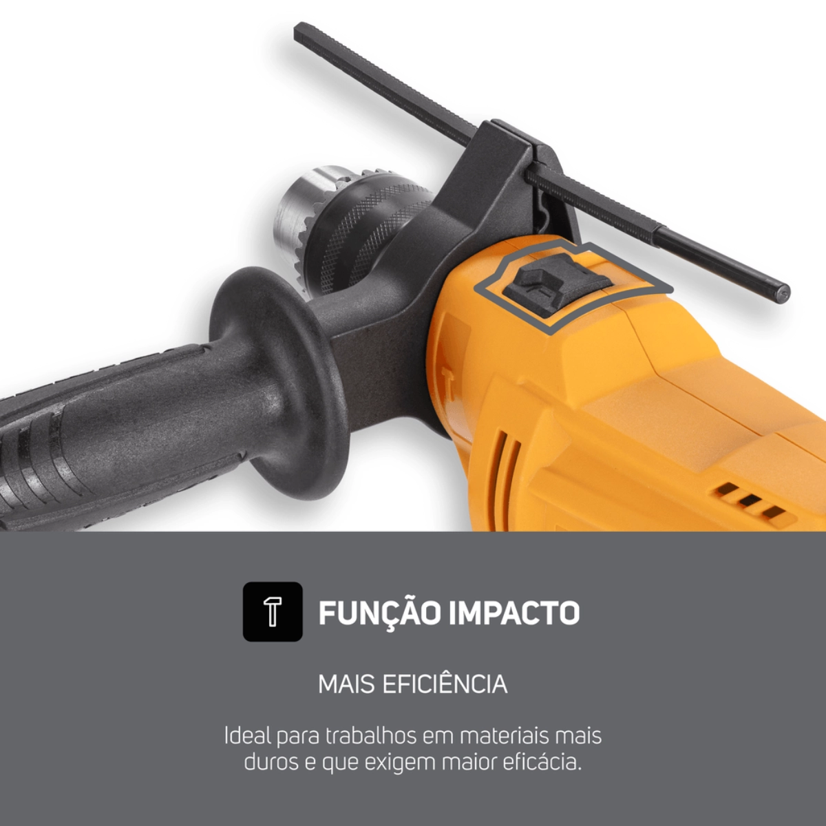 PARAFUSADEIRA E FURADEIRA DE IMPACTO WAP 3/8" 700K10 W2 127V PARAFUSADEIRA E FURADEIRA DE IMPACTO WAP 3/8" 700K10 W2 127V