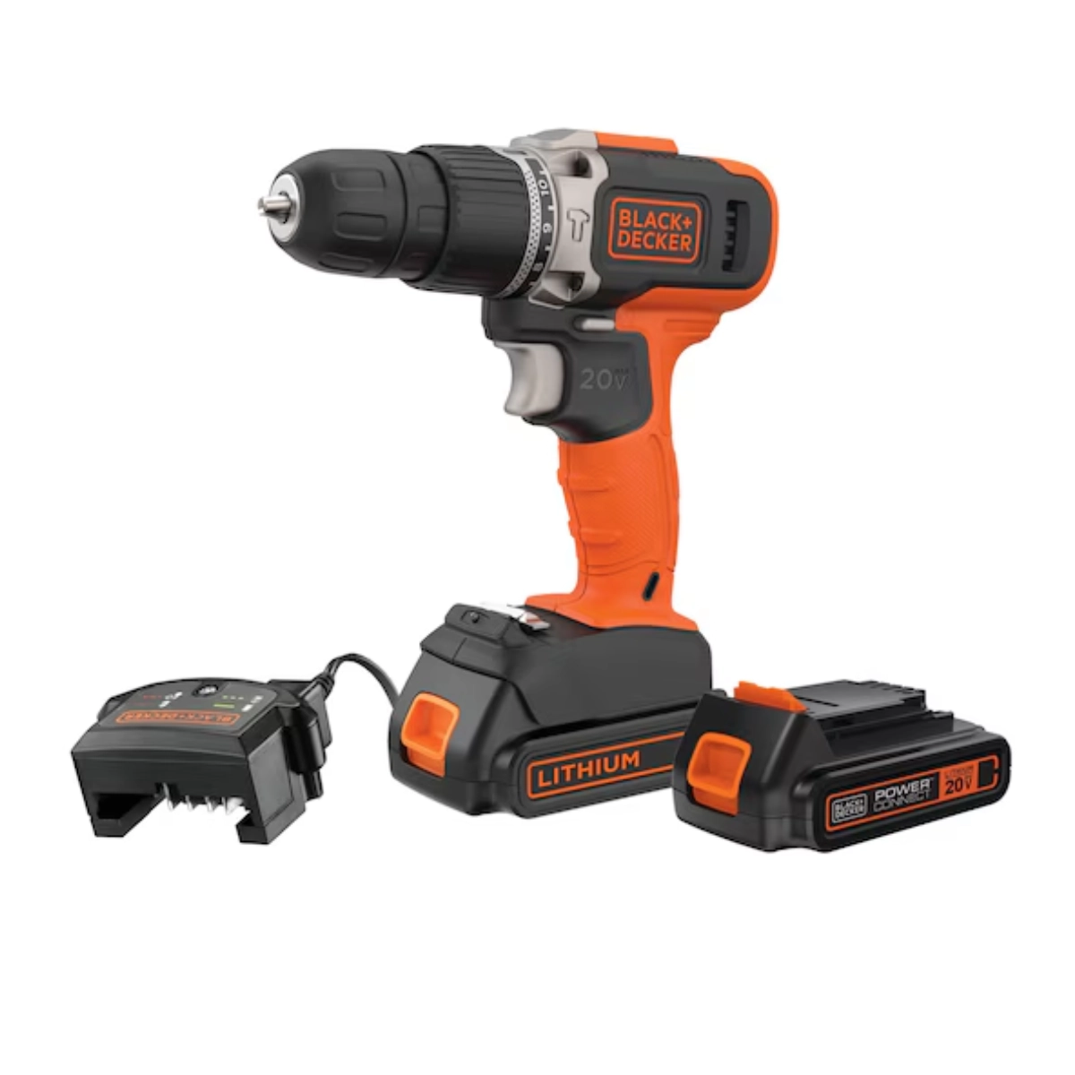 PARAFUSADEIRA FURADEIRA IMPACTO BLACK DECKER 20V 3/8 BCD704 PARAFUSADEIRA FURADEIRA IMPACTO BLACK DECKER 20V 3/8 BCD704