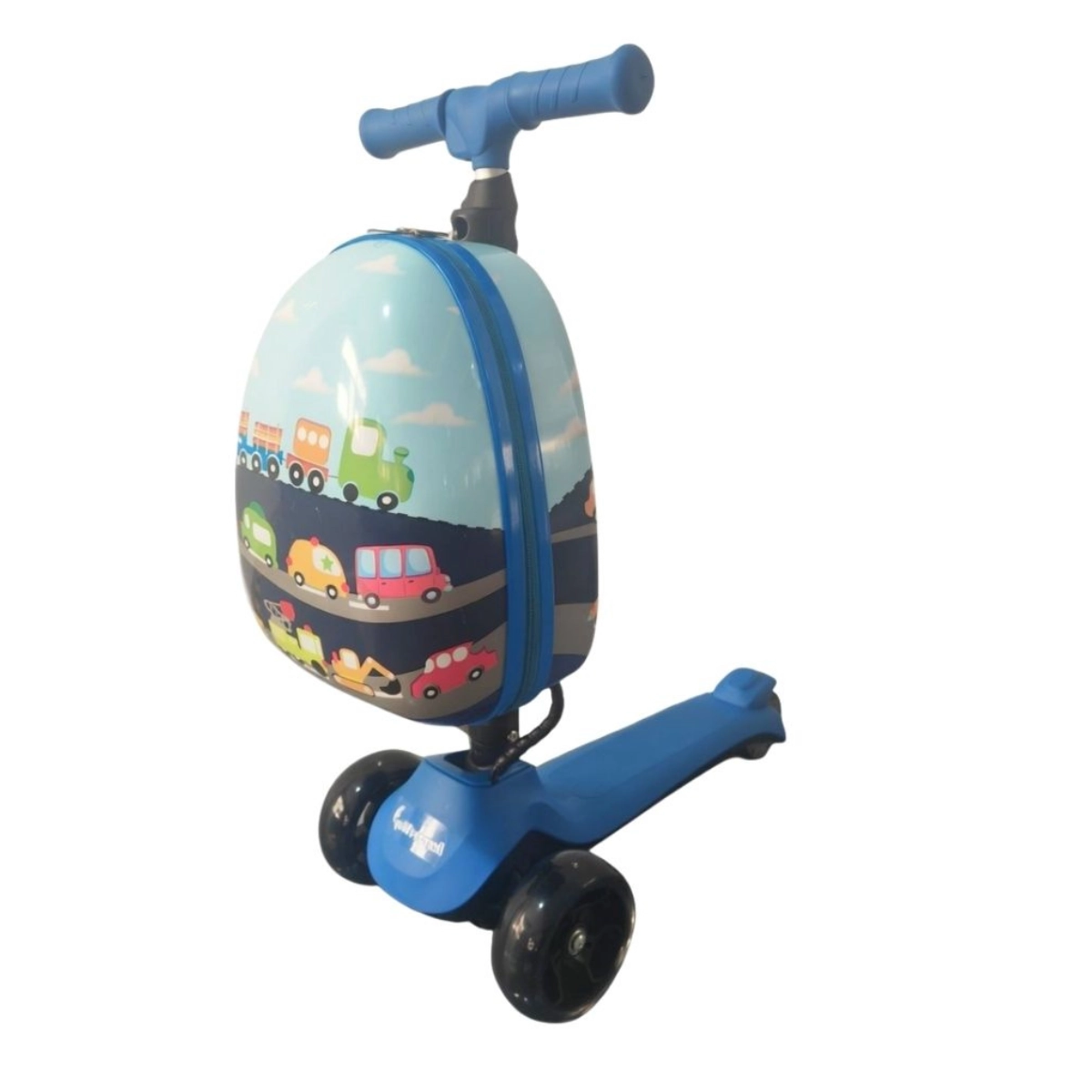 PATINETE ELÉTRICO INFANTIL IMPORTWAY COM MALA AZUL BW450AZ