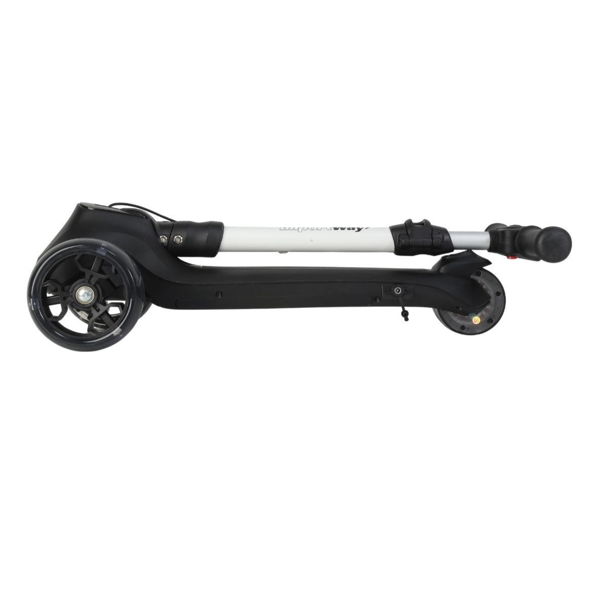 PATINETE ELETRICO INFANTIL LED 3 RODAS 130W ATE 59KG PRETO