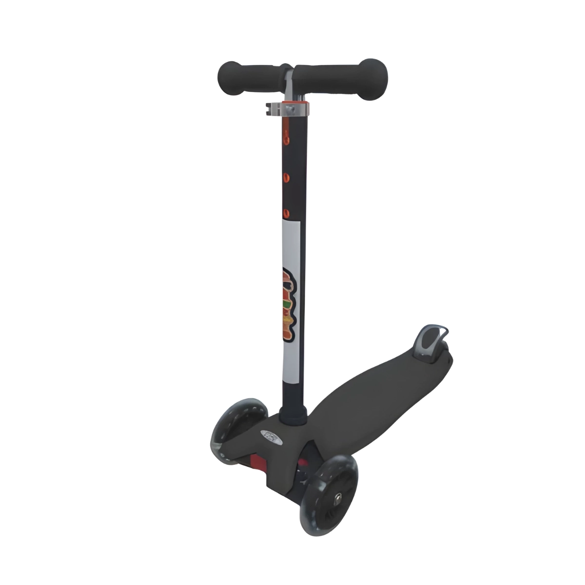 PATINETE INFANTIL 3 RODAS COM ALTURA REGULÁVEL IMPORTWAY BW011 PRETO