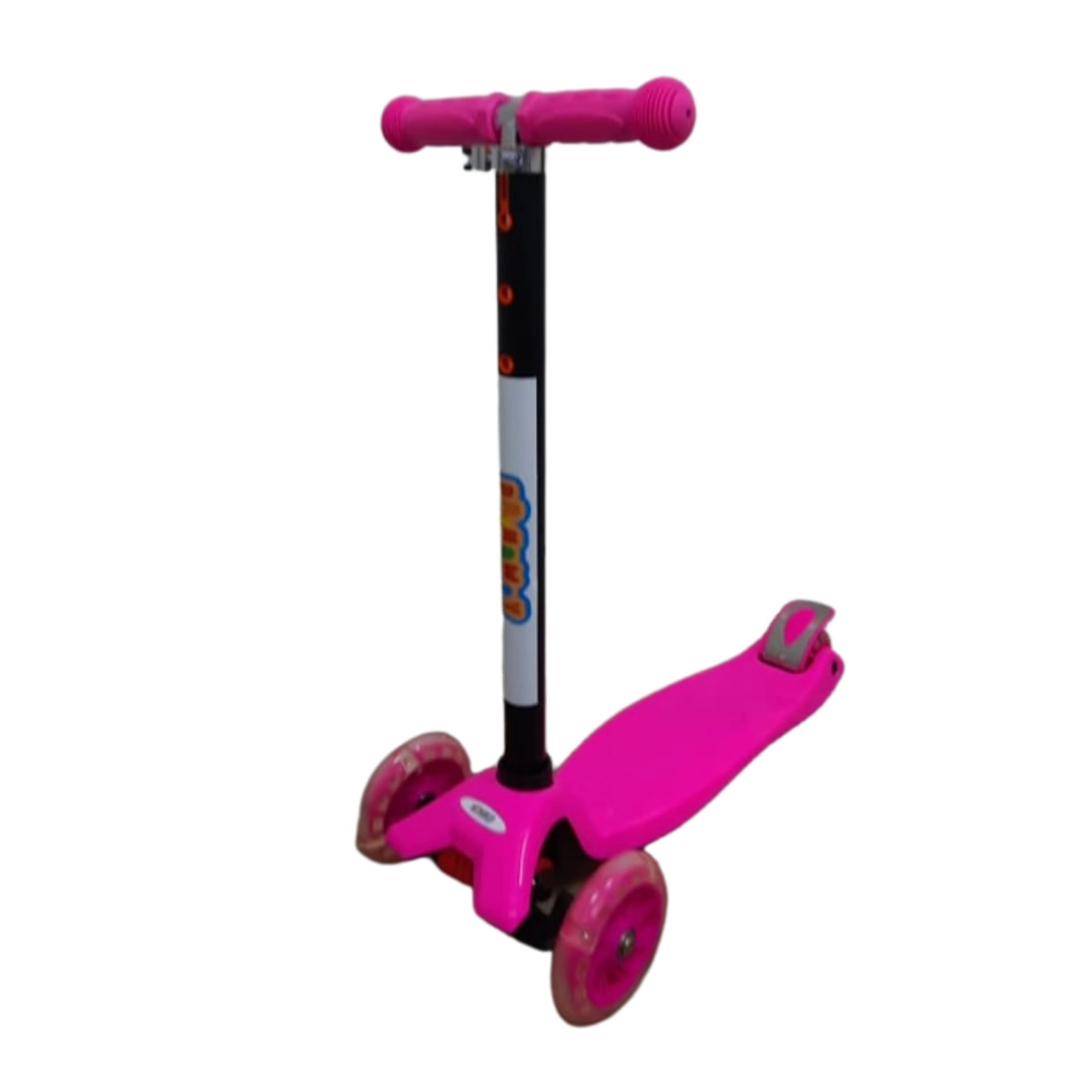 PATINETE INFANTIL 3 RODAS COM ALTURA REGULÁVEL IMPORTWAY BW011 ROSA