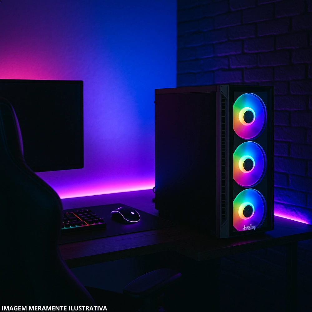 PC Gamer Dragon Diamond, Intel I5, 10400f, 16gb, Ssd 256gb, Rtx 3060 12gb, Windows 10 Trial - BestBoy PC Gamer Dragon Diamond, Intel I5, 10400f, 16gb, Ssd 256gb, Rtx 3060 12gb, Windows 10 Trial - BestBoy