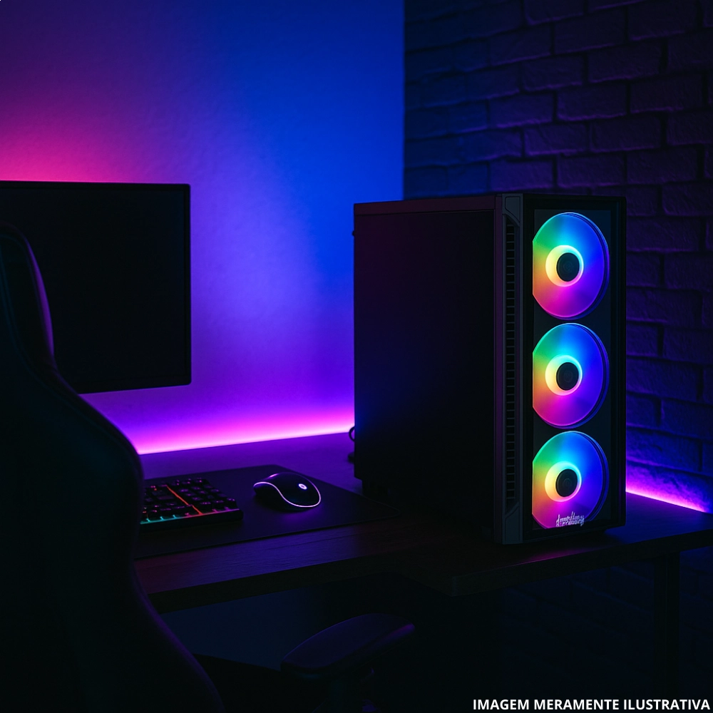 PC GAMER RYZEN 5 8600G 16GB SSD 480GB FONTE 500W APFC WINDOWS 10 TRIAL - BESTBOY 