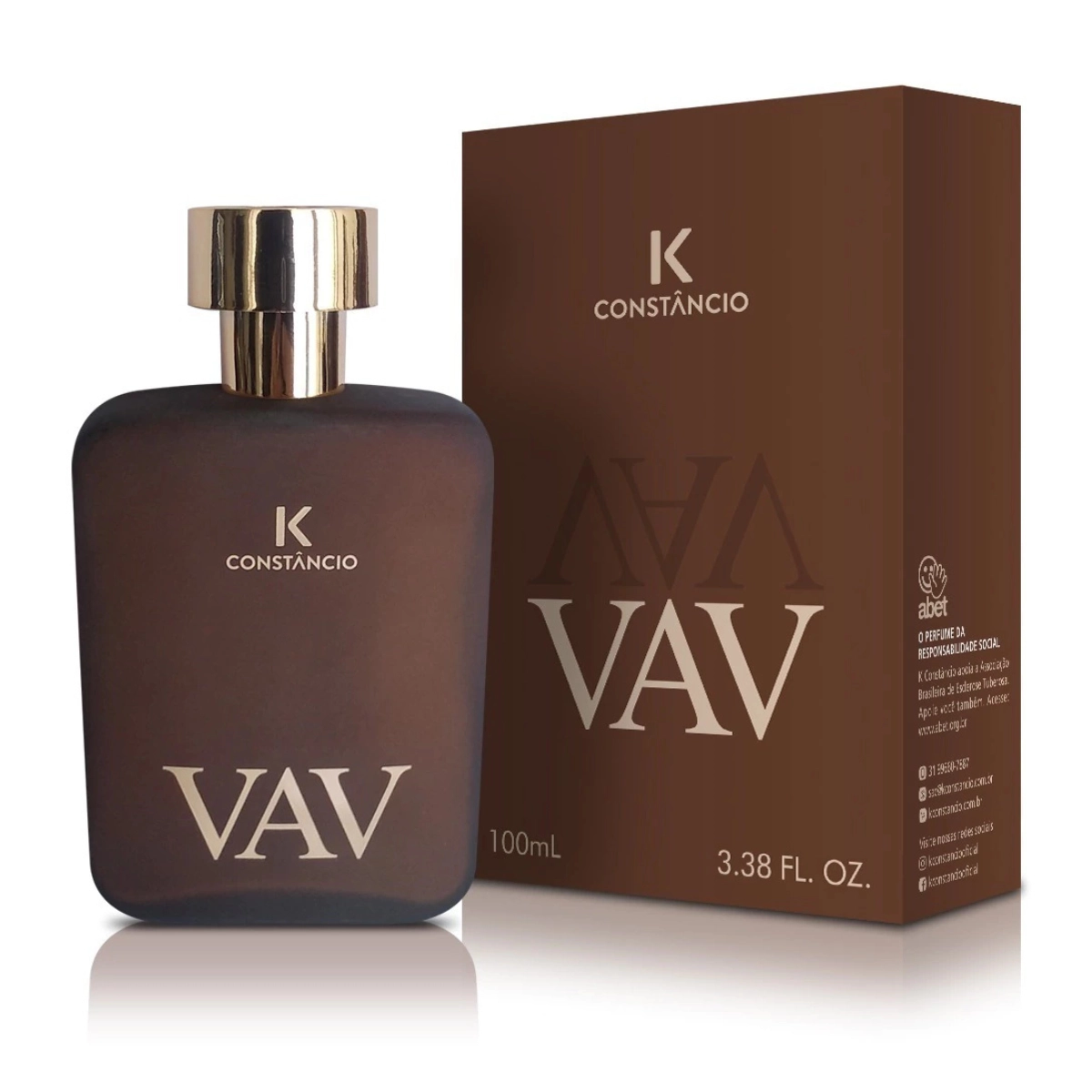 PERFUME DEO COLONIA MASCULINO VAV KARLA CONSTANCIO 100ML PERFUME DEO COLONIA MASCULINO VAV KARLA CONSTANCIO 100ML
