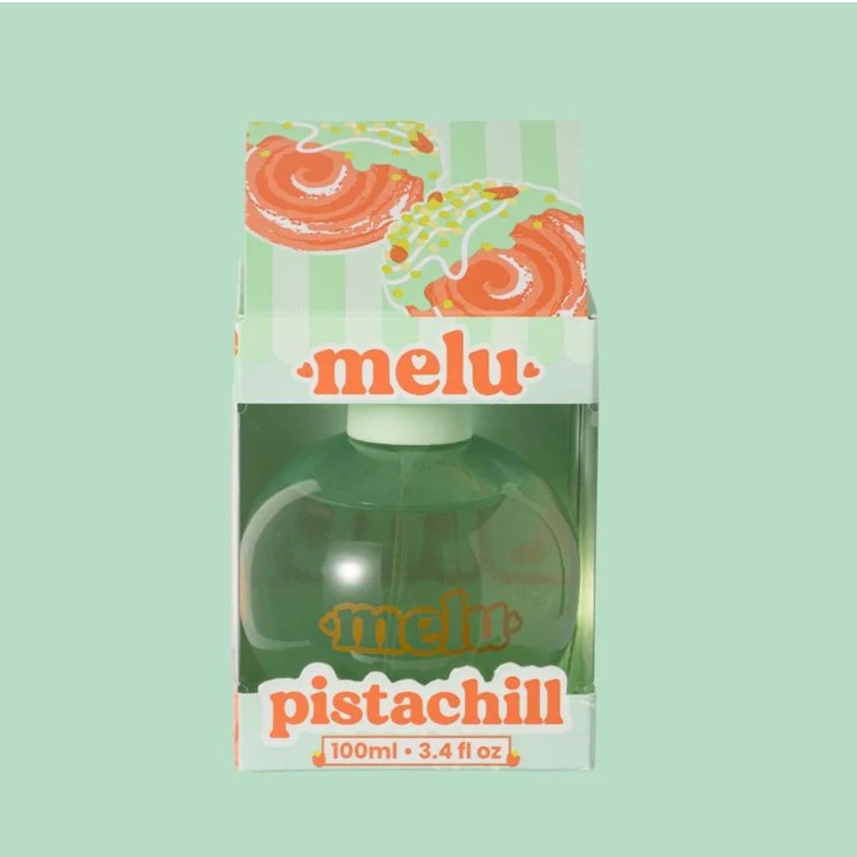 PERFUME DESODORANTE COLÔNIA PISTACHILL MELU PISTACHE 100ML PERFUME DESODORANTE COLÔNIA PISTACHILL MELU PISTACHE 100ML