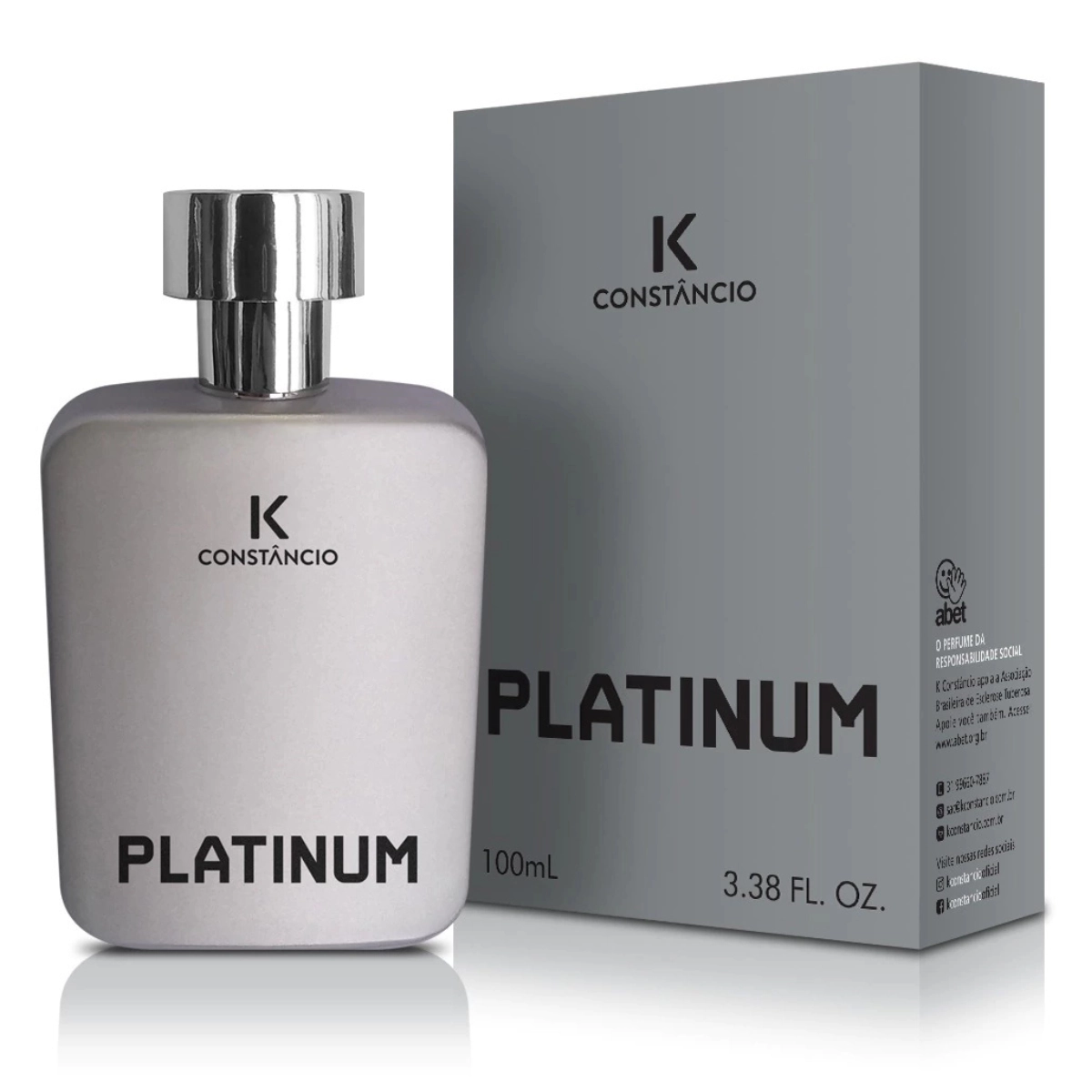 PERFUME MASCULINO PLATINUM KARLA CONSTANCIO 100ML PERFUME MASCULINO PLATINUM KARLA CONSTANCIO 100ML