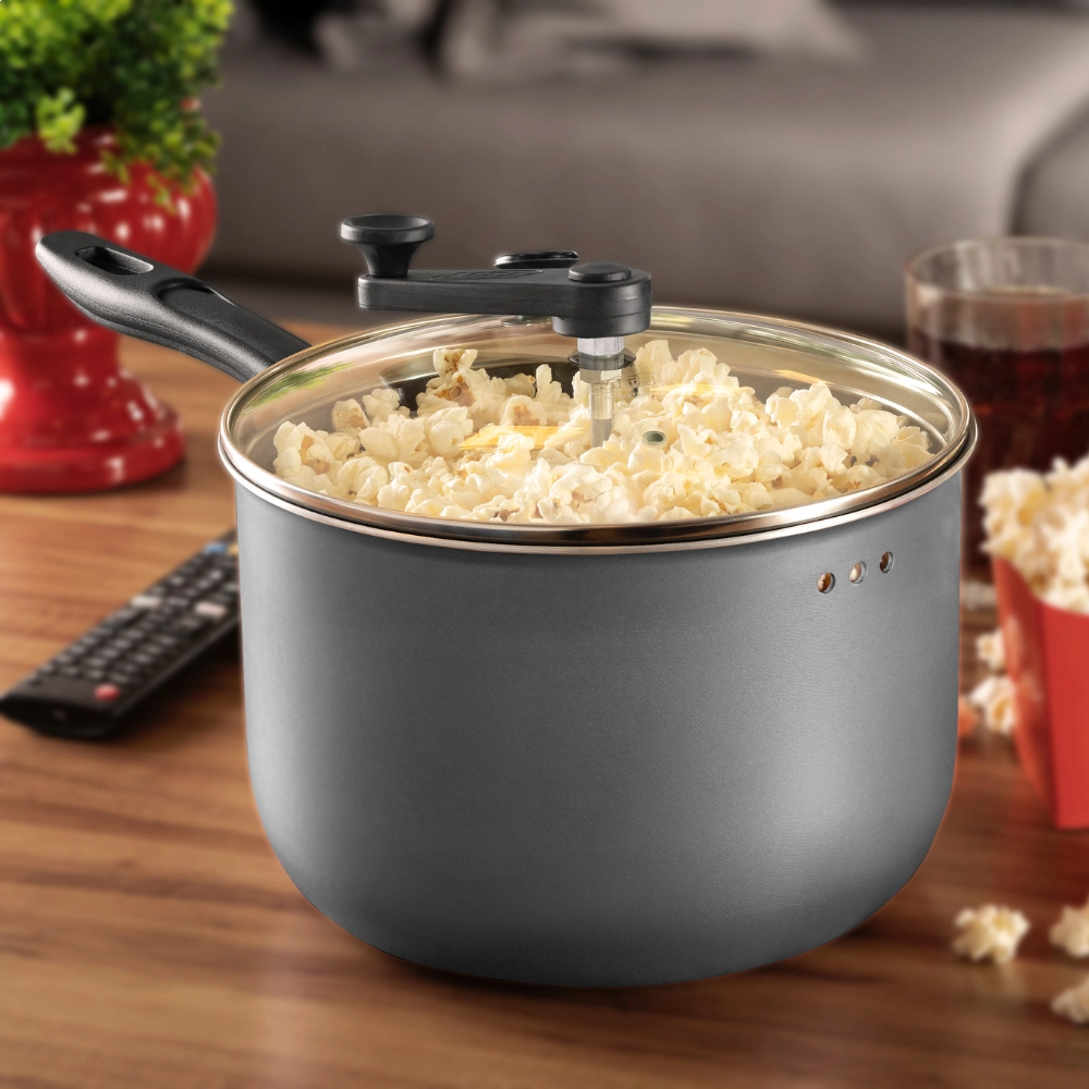 Pipoqueira Supra Grafite Tp Vidro N 22/4,8l Pipoqueira Supra Grafite Tp Vidro N 22/4,8l