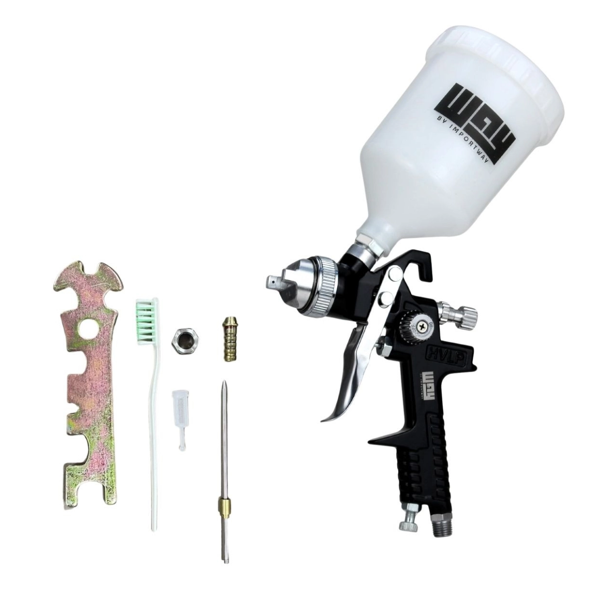 PISTOLA DE PINTURA GRAVIDADE HVLP 600ML 1,4MM IMPORTWAY