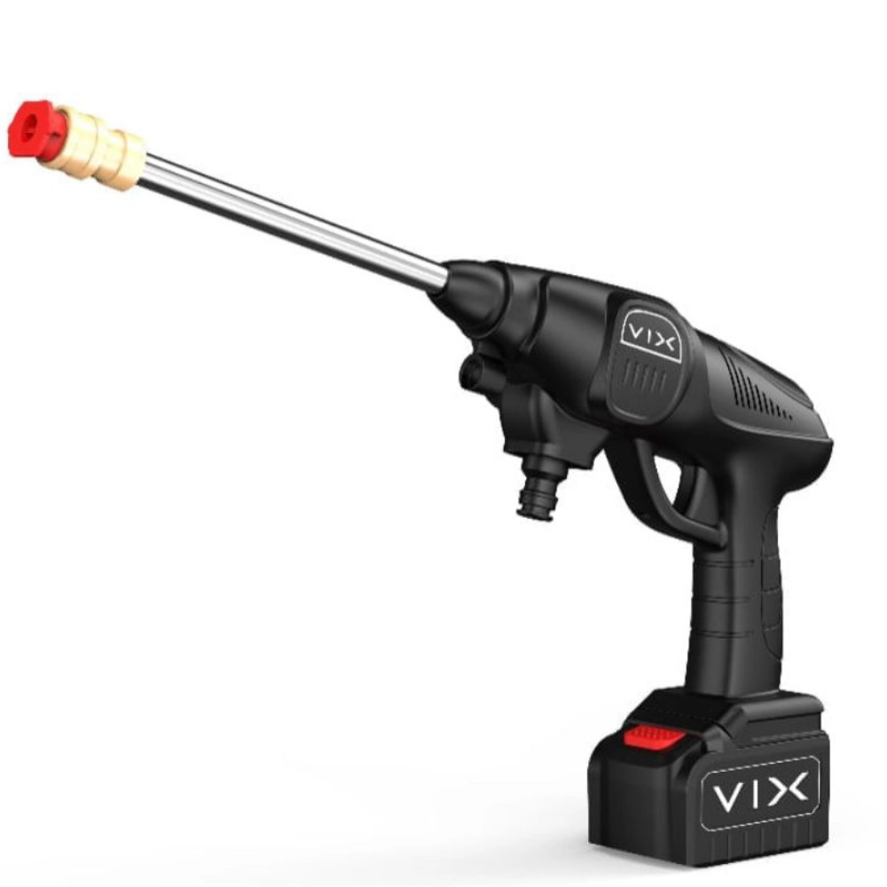 Pistola Lavadora Alta Pressão Vix Portátil com 1 Bateria - Bivolt