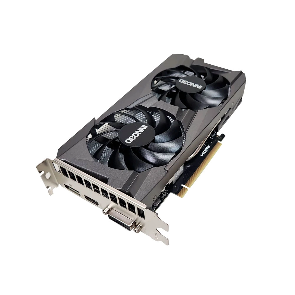 PLACA DE VÍDEO RTX 3050 8GB GDDR6 INNO3D 128BTS TWIN X2 PLACA DE VÍDEO RTX 3050 8GB GDDR6 INNO3D 128BTS TWIN X2