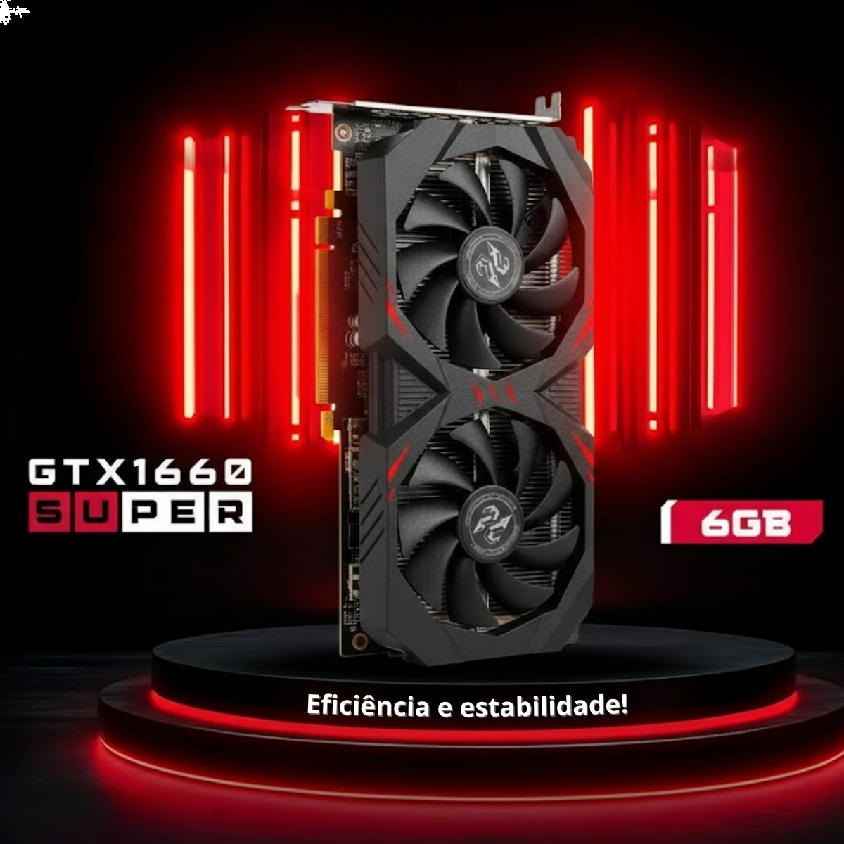 PLACA DE VIDEO GTX 1660 SUPER 6GB 192BITS PELADN KAITIAN GDDR6