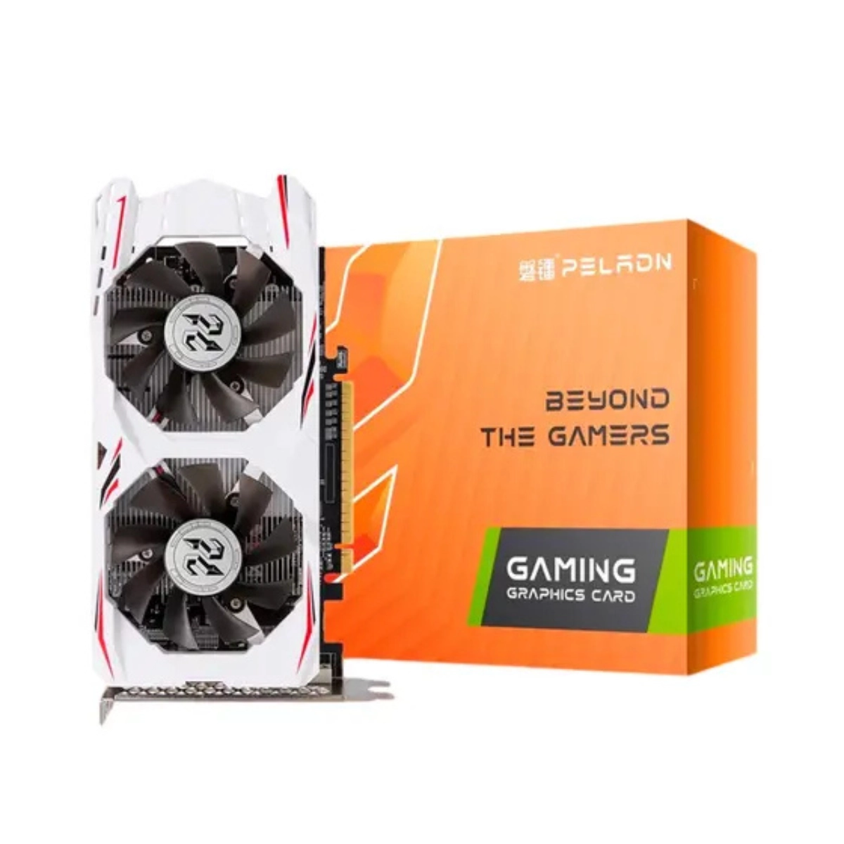 PLACA DE VIDEO GTX1050 TI GDDR5 4GB 128BITS PELADIN KAITIAN BRANCO