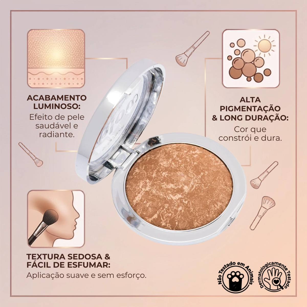 PO BRONZEADOR BRONZER FEELS LIKE BLOW PROTAGONIST RUBY ROSE PO BRONZEADOR BRONZER FEELS LIKE BLOW PROTAGONIST RUBY ROSE