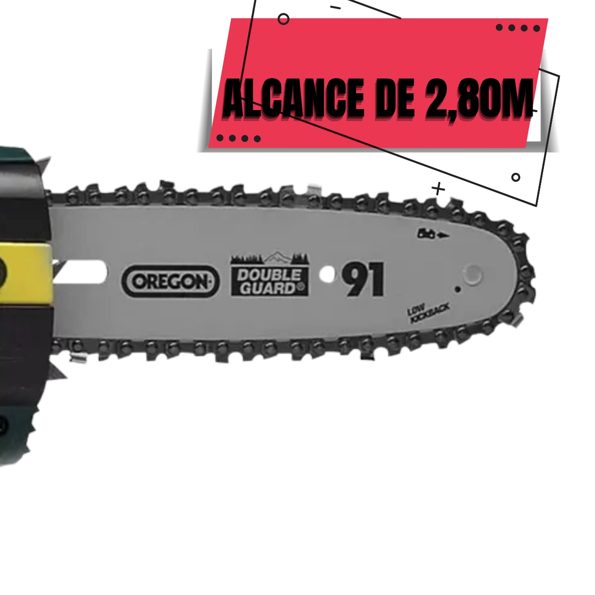 Podador de Altura Eletrico Pa750t1 Tekna , 750w ,127v,60hz , Barra 20cm(8)