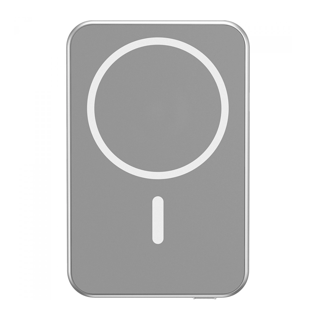 POWERBANK PORTATIL 5.000MAH INDUCAO UNIVERSAL USB-C PRATA GEONAV