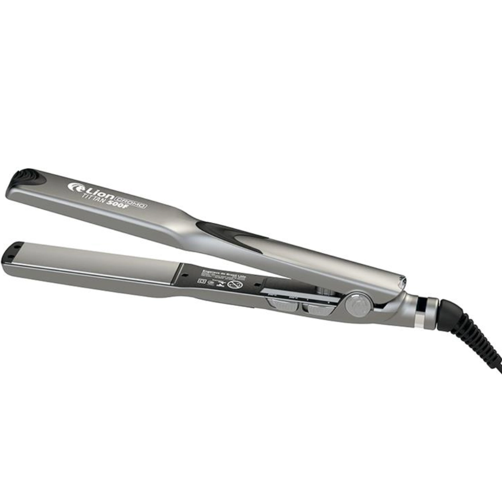 Prancha Profissional Lion TITANIUM 500°F Bivolt | 250°C | Cabo 3m - Cinza