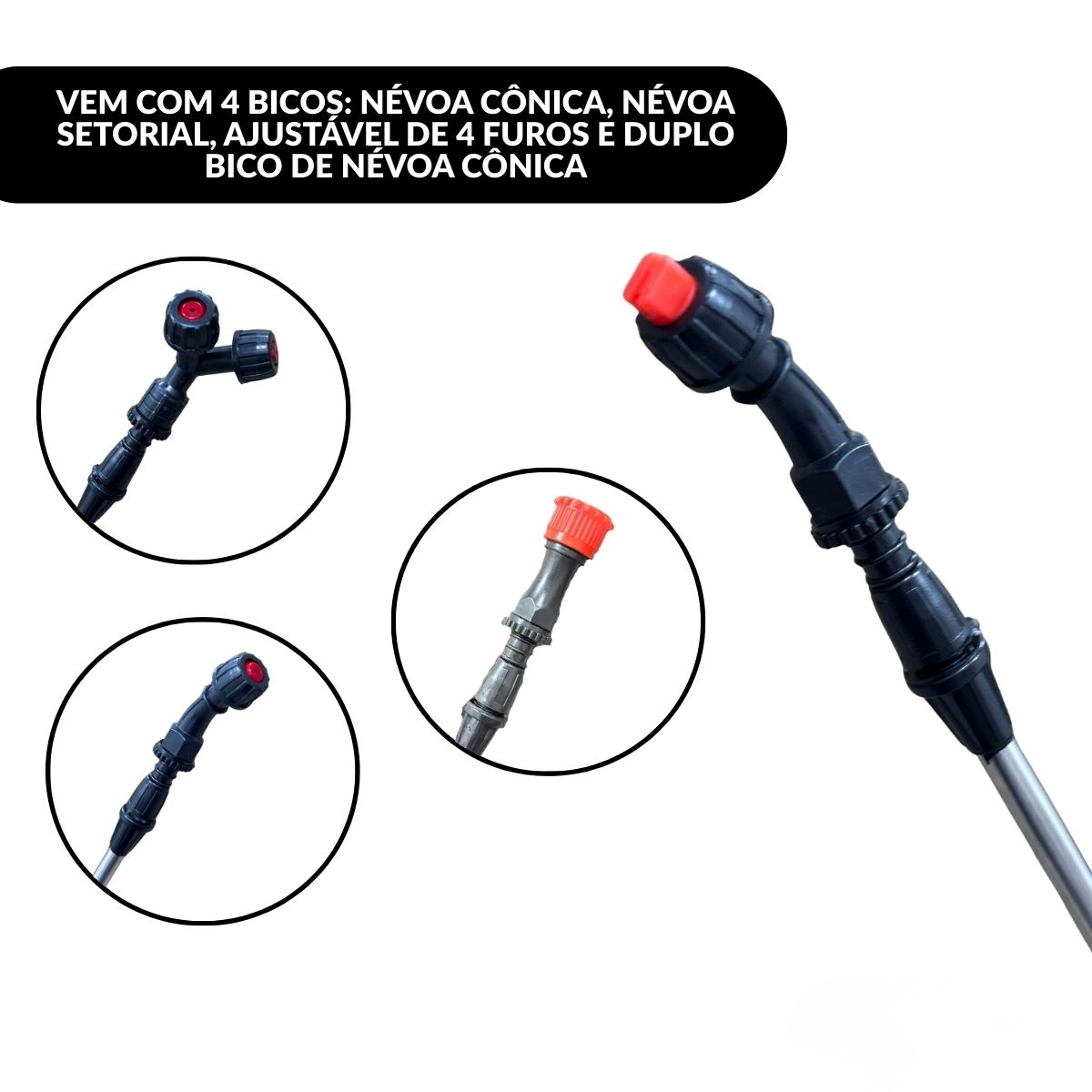 PULVERIZADOR DE JARDIM MOCHILA DE PRESSÃO IMPORTWAY 20L PRETO PULVERIZADOR DE JARDIM MOCHILA DE PRESSÃO IMPORTWAY 20L PRETO