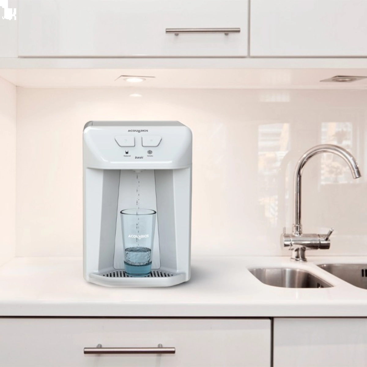 PURIFICADOR DE AGUA ELETRÔNICO REFRIGERADO BASIC BRANCO BIVOLT ACQUABIOS PURIFICADOR DE AGUA ELETRÔNICO REFRIGERADO BASIC BRANCO BIVOLT ACQUABIOS