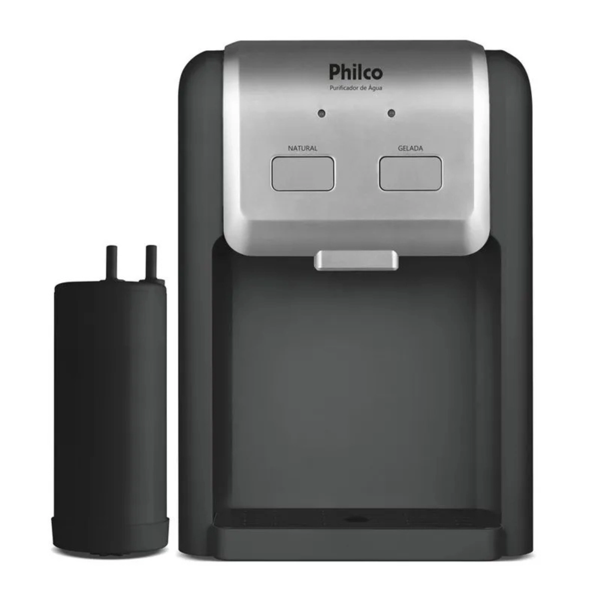 PURIFICADOR DE AGUA PHILCO DUPLA FILTRAGEM 70W PPU11C BIVOLT CINZA PURIFICADOR DE AGUA PHILCO DUPLA FILTRAGEM 70W PPU11C BIVOLT CINZA