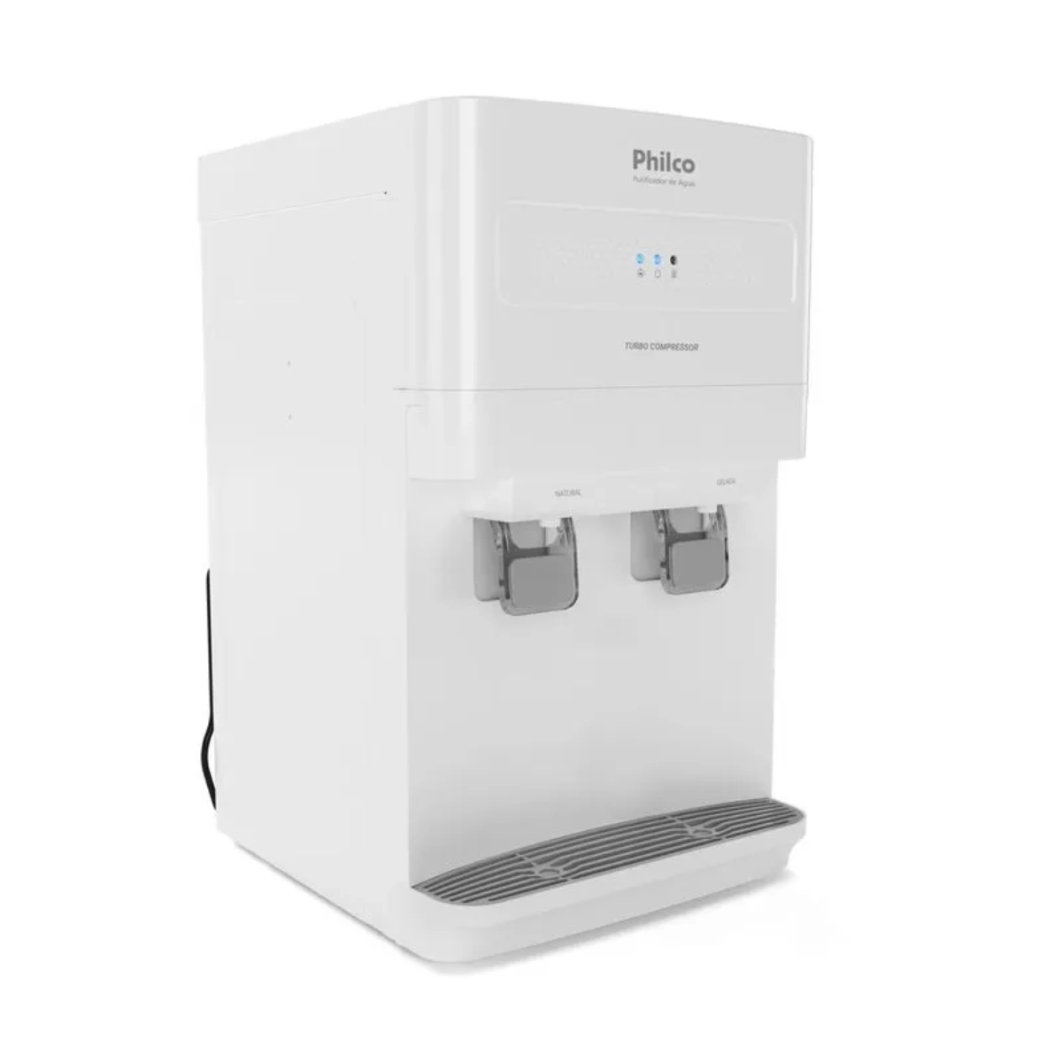 PURIFICADOR DE AGUA PPU50A 220V PHILCO GELADA E NATURAL TURBO COMPRESSOR