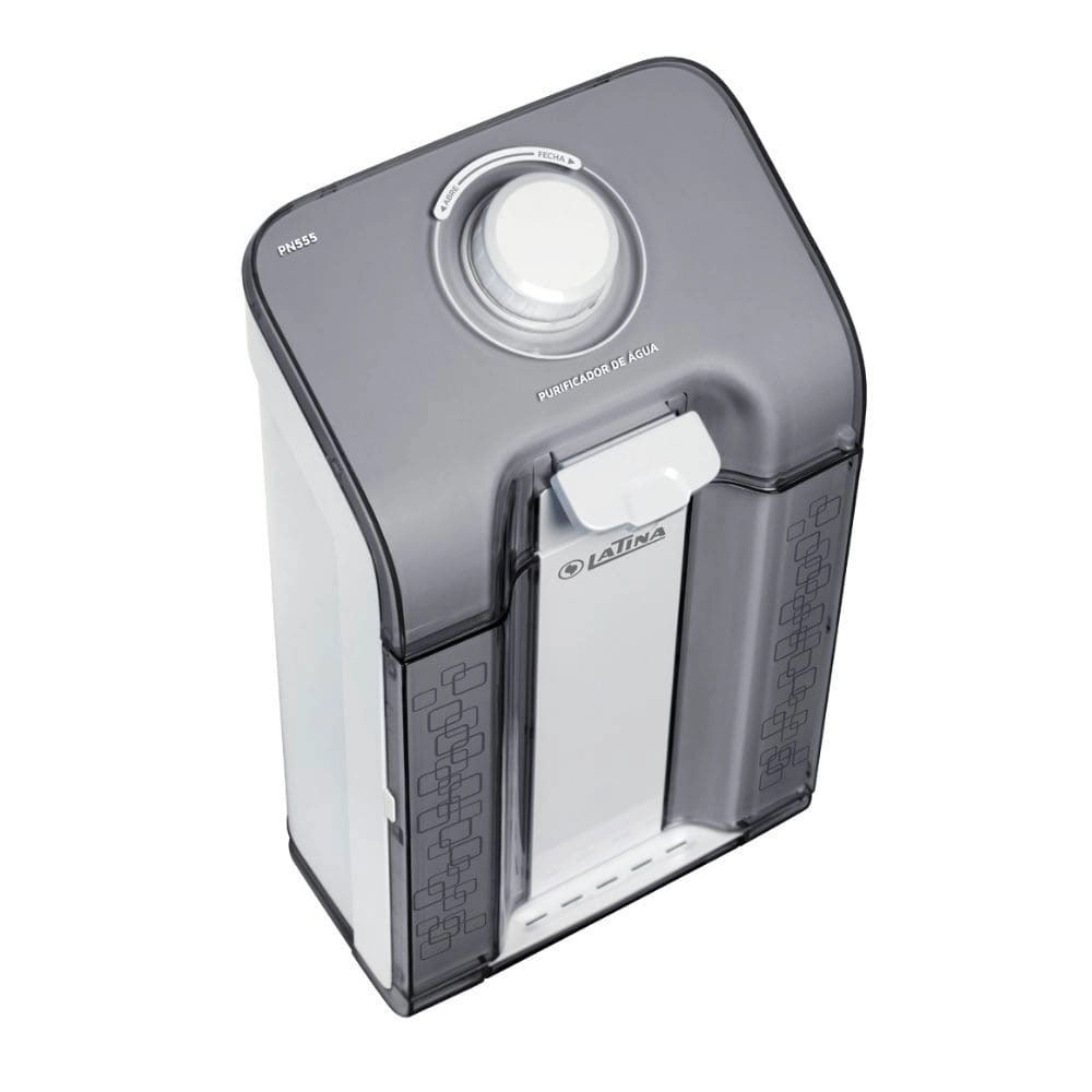 PURIFICADOR DE ÁGUA MINERAL LATINA BRANCO E FUMÊ ESCURO PN555