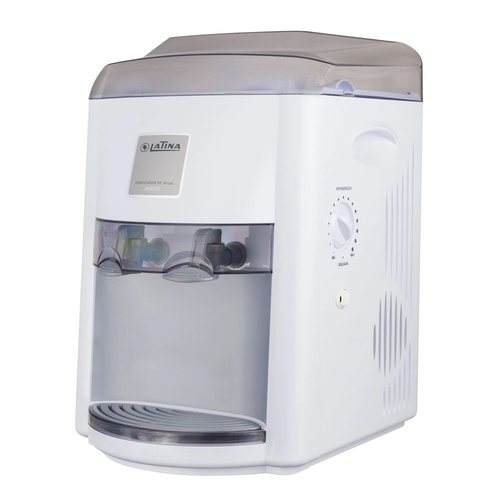 PURIFICADOR DE ÁGUA REFRIGERADA E QUENTE LATINA 127V BRANCO XPA375