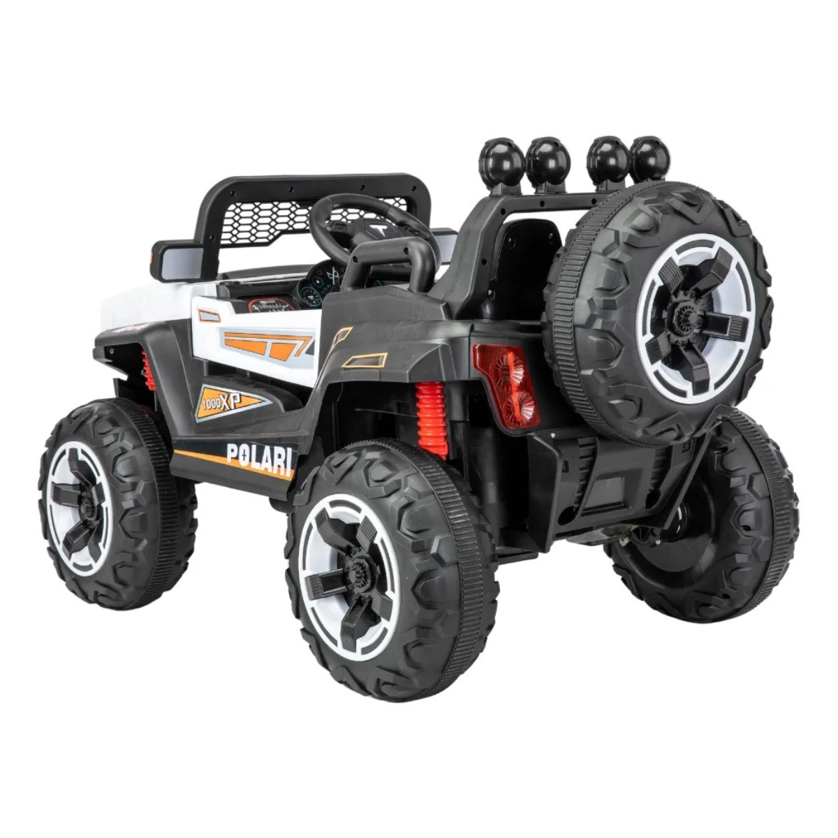 QUADRICICLO ELÉTRICO INFANTIL 3 ANOS 12V BRANCO ZIPPY TOYS