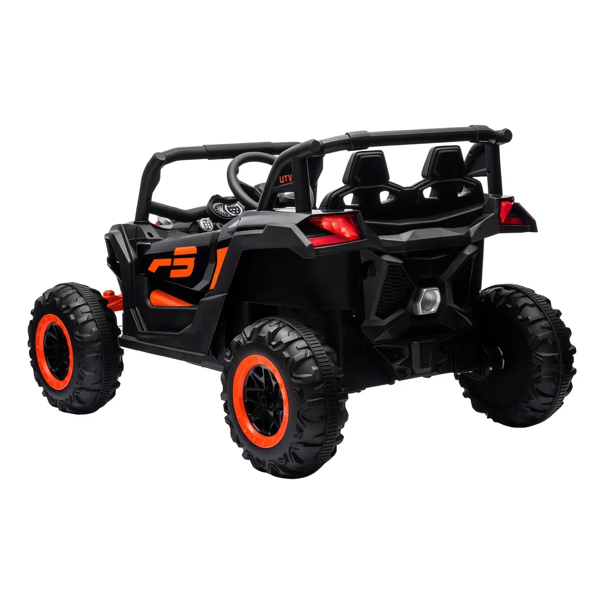 QUADRICICLO UTV ELETRICO R3 12V PRETO BANG TOYS