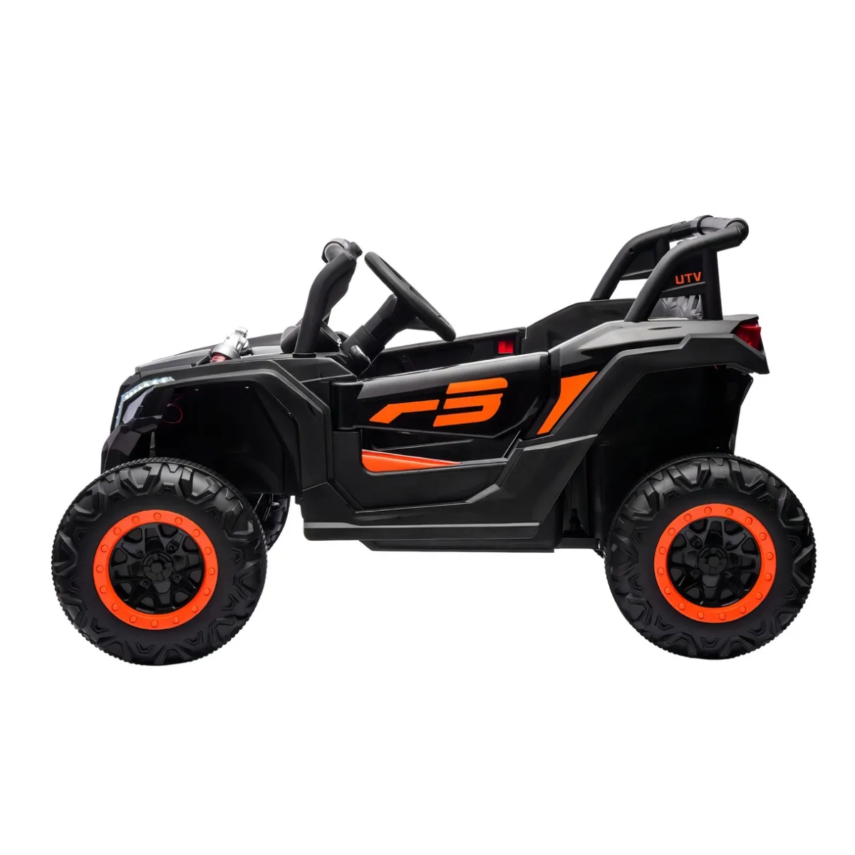 QUADRICICLO UTV ELETRICO R3 12V PRETO BANG TOYS