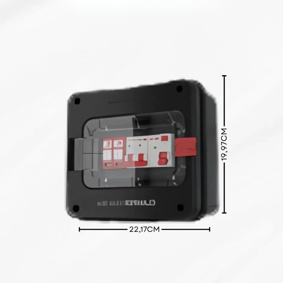QUADRO DE PROTEÇÃO MOBI BOX 8KW 40A PARA CARREGADORES VEICULARES 220V