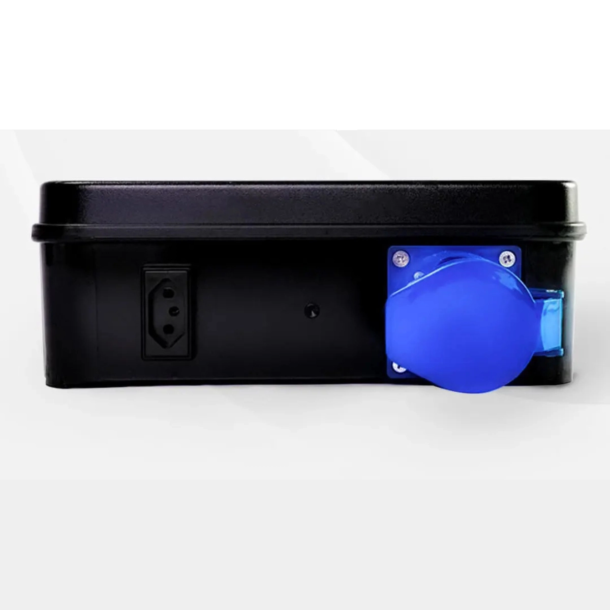 QUADRO DE PROTEÇÃO MOBI PLUG 8+5KW 32A PRETO CARREGADOR VEICULAR 220V QUADRO DE PROTEÇÃO MOBI PLUG 8+5KW 32A PRETO CARREGADOR VEICULAR 220V