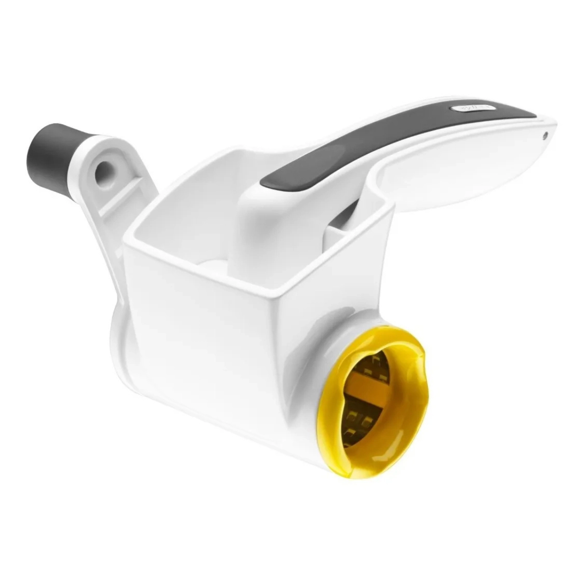 RALADOR PARA QUEIJO MANUAL COM MANIVELA GIRATÓRIA ZYLISS CLASSIC BRANCO BRANCO