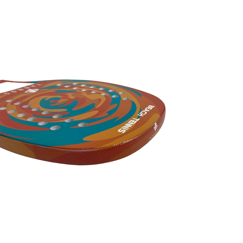 RAQUETE DE BEACH TENNIS TRONOS PROFISSIONAL 50% FIBRA DE VIDRO E 50% CARBONO SU-TN-FCA COLOR 