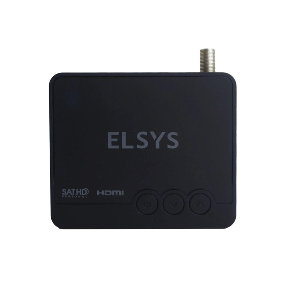 Receptor Digital Full Hd de Tv Via Satelite Elsys Sathd Satmax 6