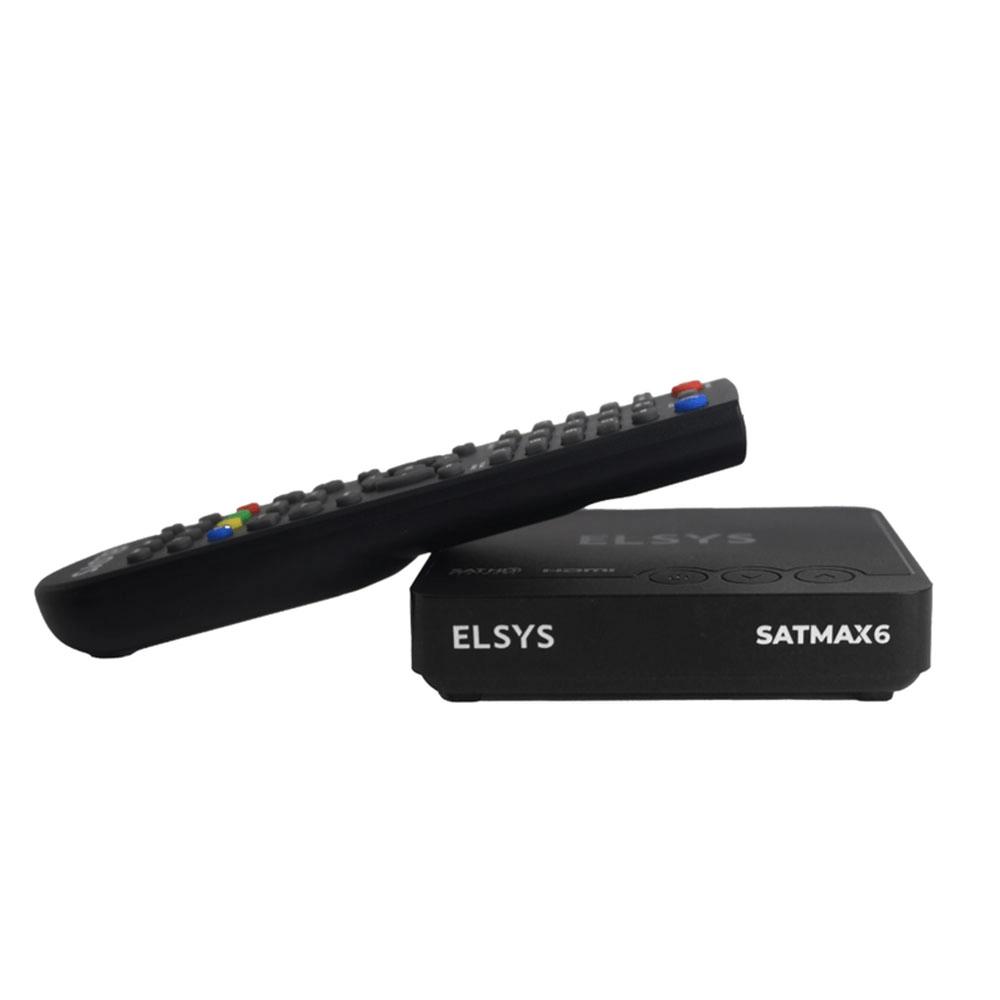 Receptor Digital Full Hd de Tv Via Satelite Elsys Sathd Satmax 6