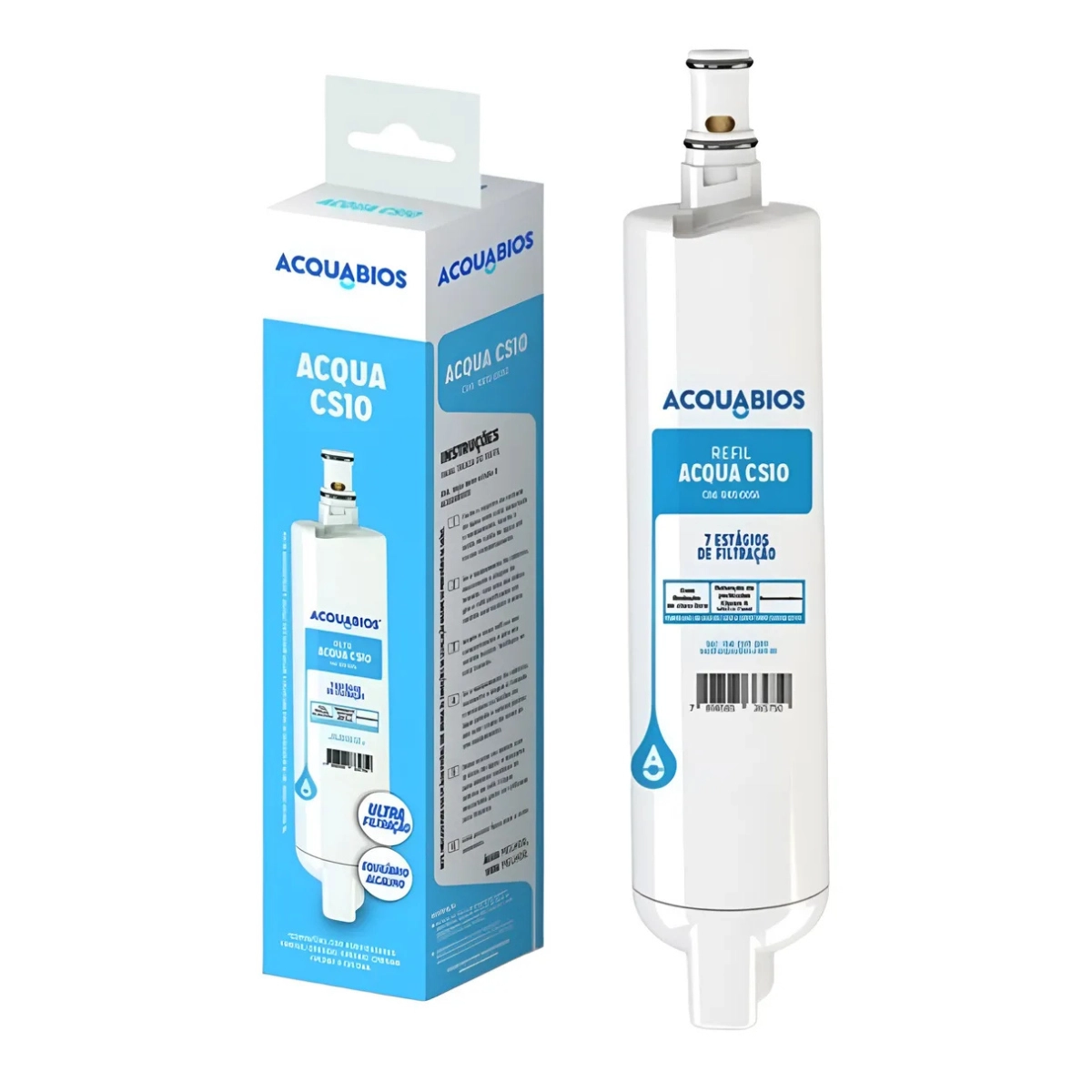 REFIL FILTRO PURIFICADOR ACQUA CS10 34/31 CONSUL ULTRAFILTRAÇÃO