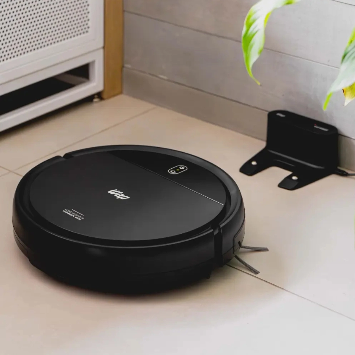 Robô Aspirador Wap Robot W310 3 em 1 com Base e Controle Robô Aspirador Wap Robot W310 3 em 1 com Base e Controle