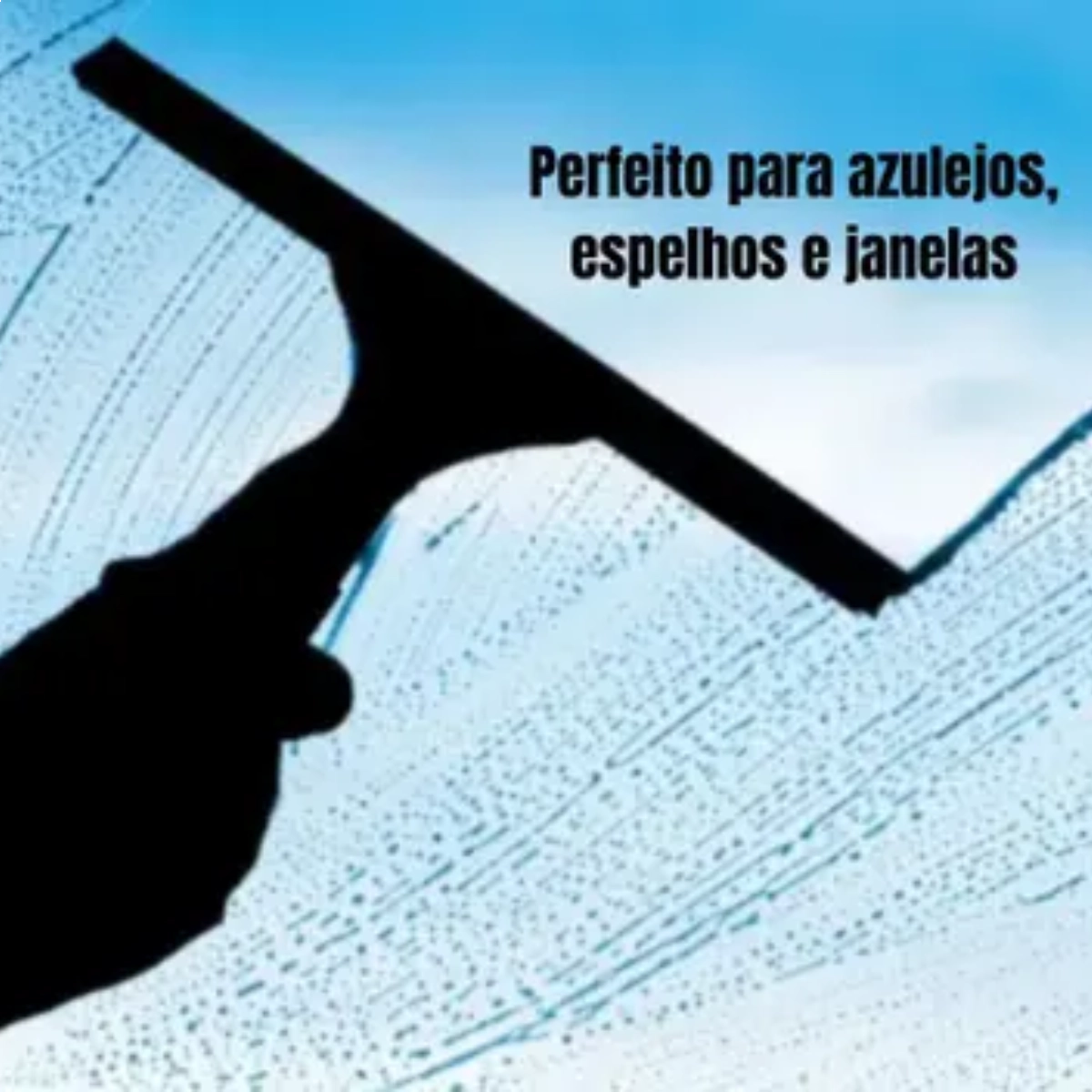 RODO LIMPA VIDROS PIA PORTA AÇO INOXIDÁVEL COM SUPORTE OXO COR PRATEADO