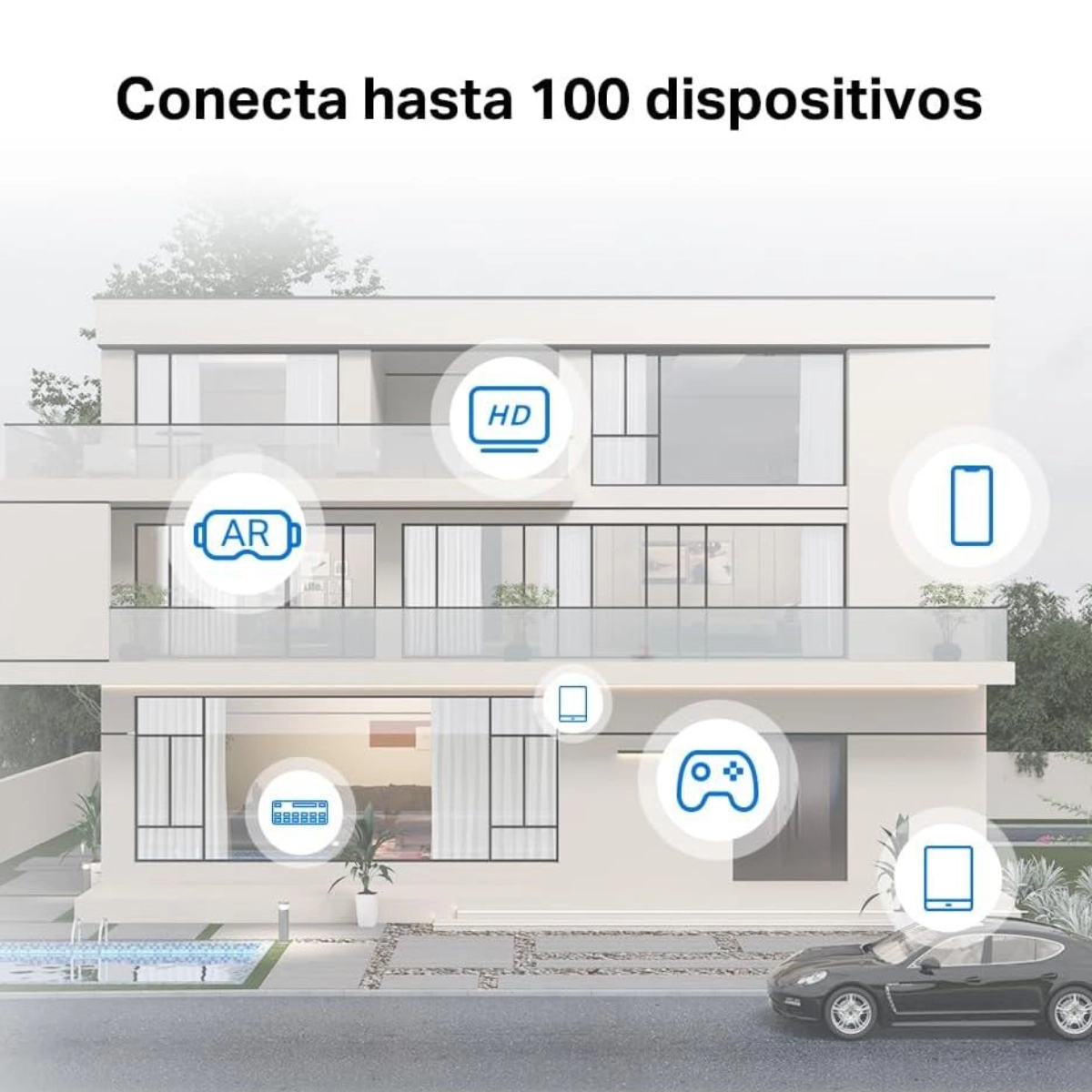 ROTEADOR TP-LINK MESH WI-FI 6 MERCUSYS HALO H60X GIGABIT DUAL BAND AX1500