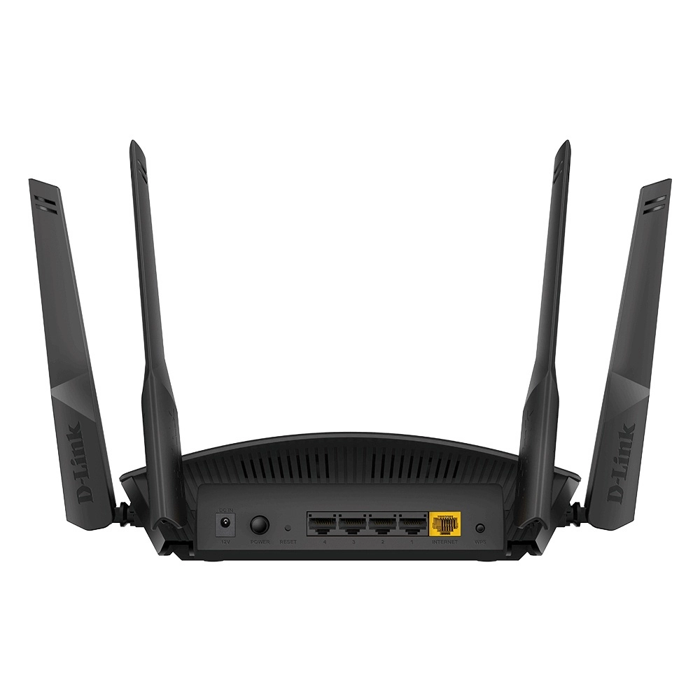 Roteador Wireless D-link Dir-x1860 Exo Ax1800 2.4Ghz/5ghz Preto