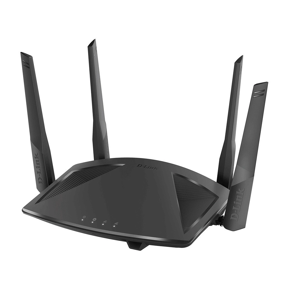 Roteador Wireless D-link Dir-x1860 Exo Ax1800 2.4Ghz/5ghz Preto